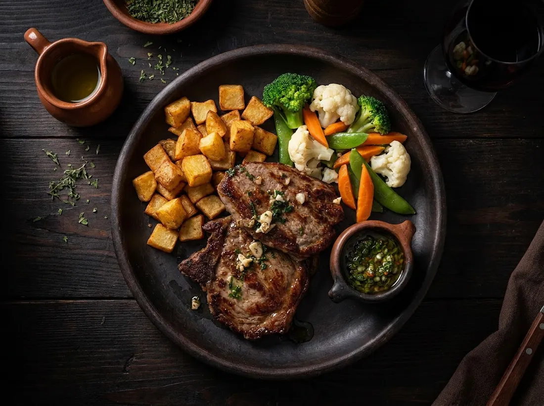 Rumpsteak vom Grill