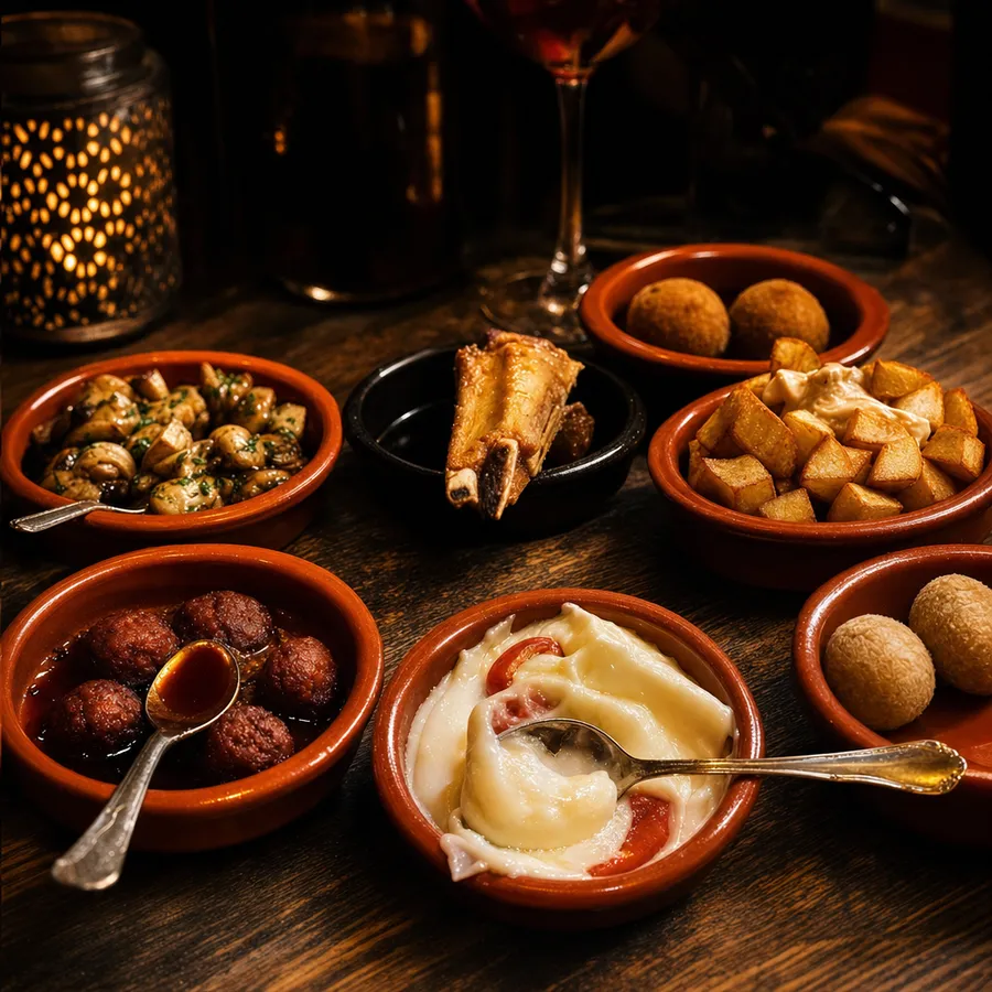 Tapas variadas im Zachmanns